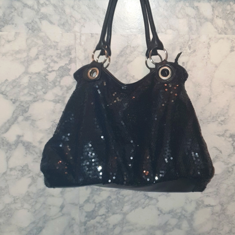 Large sequin bag